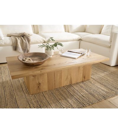 Forma Oak Block Coffee Table