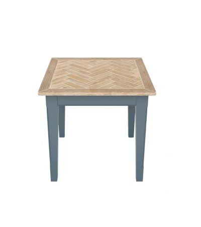 Signature Blue Square Dining Table by Baumhaus | Style Our Home