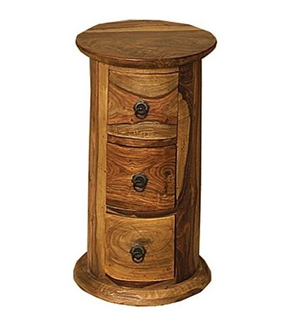 Circlique 3 Drawer Circular Drum by Jali Editions  | Style Our Home