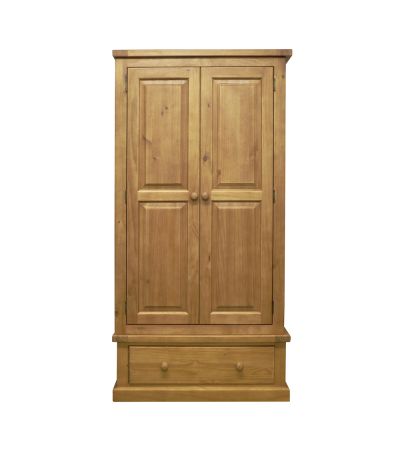 Arbor 2 Door 1 Drawer Wardrobe by Heritance Furniture | Style Our Home