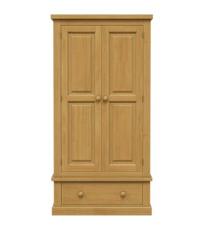 Arbor 2 Door 1 Drawer Wardrobe by Heritance Furniture | Style Our Home