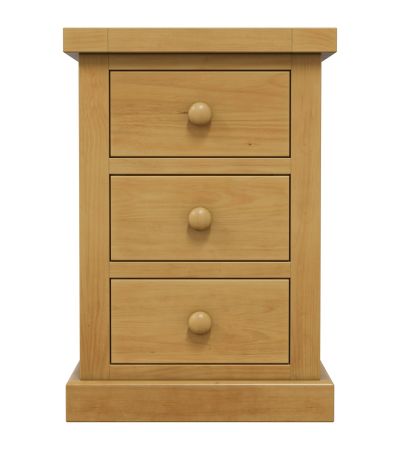 Arbor 3 Drawer Bedside Cabinet by Heritance Furniture | Style Our Home