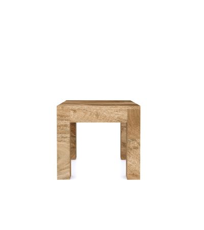 Mango Edge Lamp Table by Jali Editions  | Style Our Home