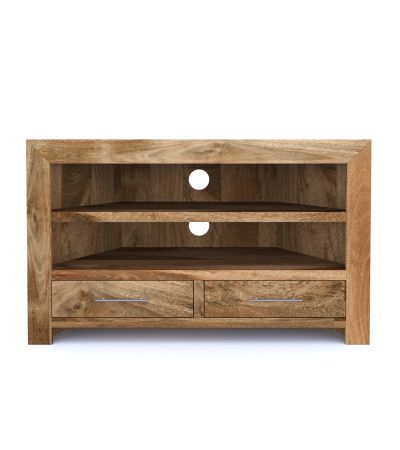 Mango Edge Corner TV Unit by Jali Editions  | Style Our Home