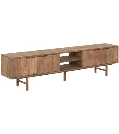 Bliss No.2 Large TV Stand, 4 Doors, 2 Open Racks by DTP Interiors | Style Our Home