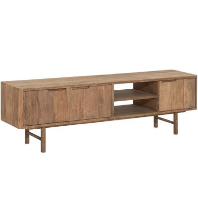 Bliss No.2 Medium TV Stand, 3 Doors, 2 Open Racks by DTP Interiors | Style Our Home