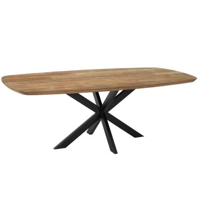Evo 220cm Danish Oval Dining Table by DTP Interiors | Style Our Home