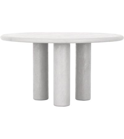 Clio 140cm Chalk Round Dining Table by DTP Interiors | Style Our Home