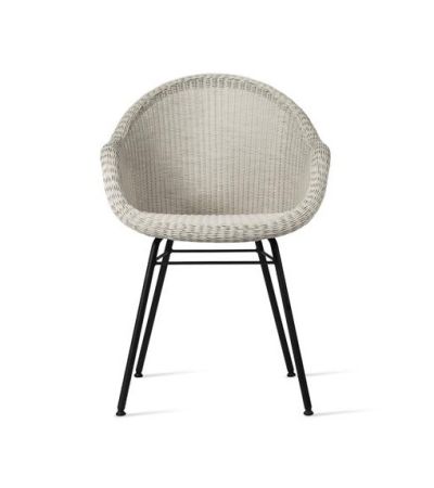 Edgard Dining Chair Steel A Frame in Old Lace - Style Our Home