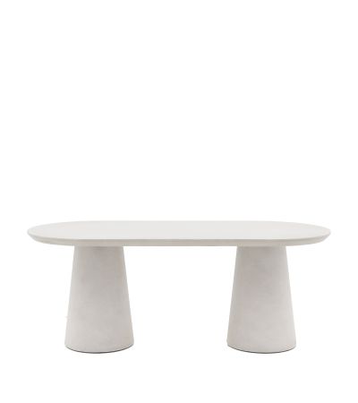 Pedra Oval Dining Table Linen by Gallery Living | Style Our Home
