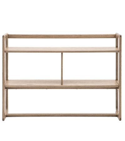 Mella Open Display Smoked Wide By Gallery Living | Style Our Home