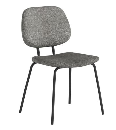 Soho Florence Chair - Grey Boucle By Corndell | Style our Home