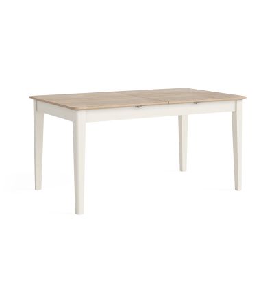 Marlow Coconut Milk Rectangle Extending Dining Table by Corndell/Global Home Group | Style Our Home