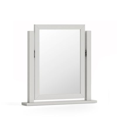 Burgundy Light Grey Vanity Mirror by Condell/Global Home Group | Style Our Home