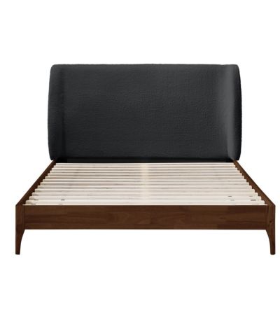 150cm Halfden Fabric Bed Grey by Birlea | Style Our Home