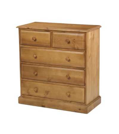 Henley Pine 2 Over 3 Chest by Heritance Furniture | Style Our Home