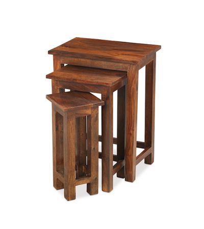 Jali Living Chunky Nest of 3 Tables by Heritance Furniture | Style Our Home