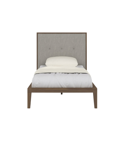 Ivy Single Bed in Walnut