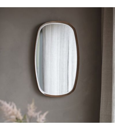 Keaton Mirror Walnut - Style Our Home 