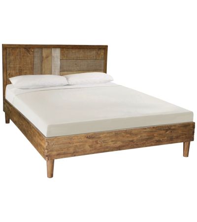 Loft Reclaimed Pine Double Bedstead - Style our Home