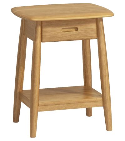 Malmo Oak Nightstand/Lamp Table - Style Our Home