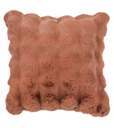 Soft Bubble Csh In Faux Rabbit Orng by Malini | Style Our Home
