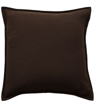 Poly Linen Mix With Flange Choc by Malini | Style Our Home