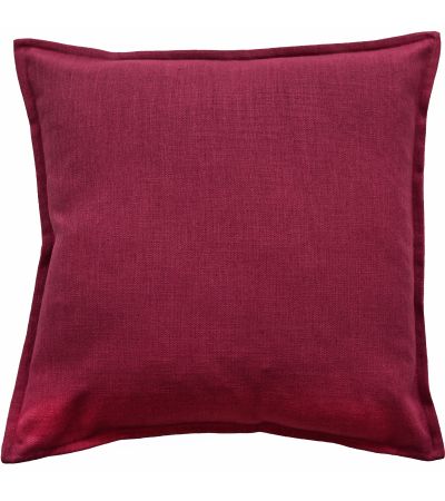 Poly Linen Mix With Flange Fuschia by Malini | Style Our Home