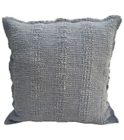 Cotton Thick Self Stripes Blue by Malini | Style Our Home