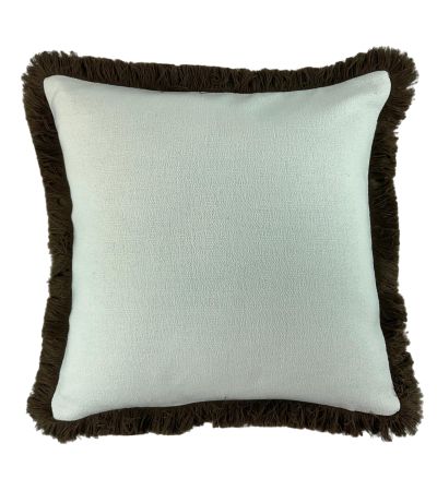 Slub With Heavy Choc Fringe by Malini | Style Our Home