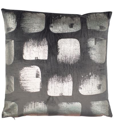 Abstract Squares On Grey Velvet by Malini | Style Our Home