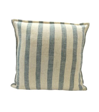 Viscose Linen Stripe Blue by Malini | Style Our Home