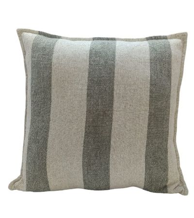 Viscose Linen Stripe Green by Malini | Style Our Home