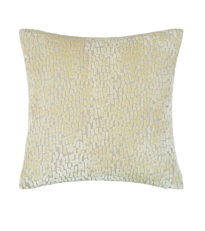 Cut Velvet Dashes Buttercup by Malini | Style Our Home