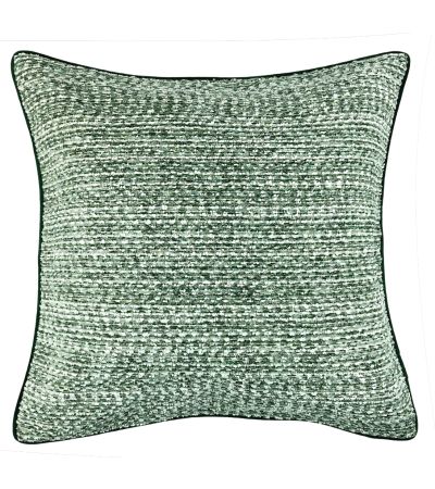 Textured Slub Cushion Green by Malini | Style Our Home