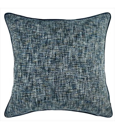 Soft Textured Weave Cushion Blue by Malini | Style Our Home