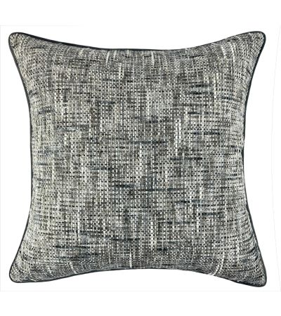 Soft Textured Weave Cushion Grey by Malini | Style Our Home