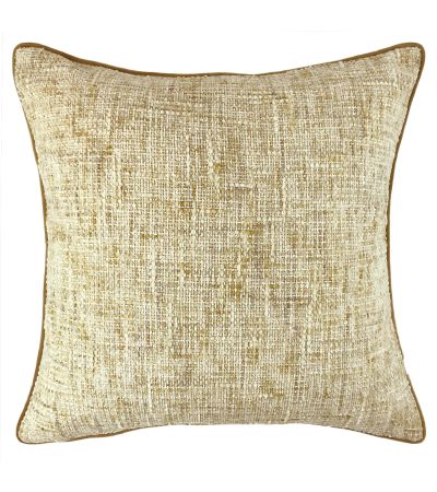 Soft Textured Weave Cushion Natural by Malini | Style Our Home