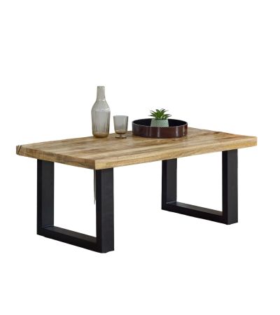 Wessex Solid Wood & Metal Coffee Table