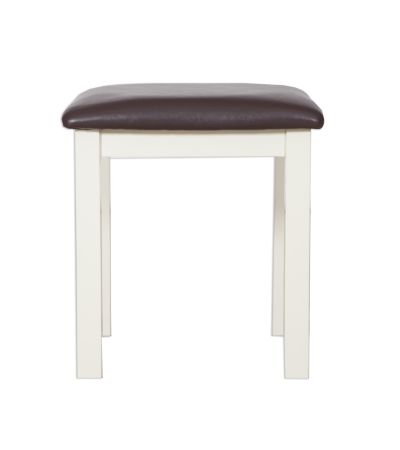 Milano Noir Dressing Stool by Jali Editions | Style Our Home