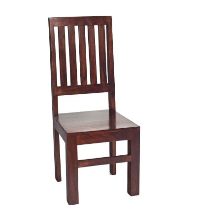 Karoo Dark Mango Slat Back Chair