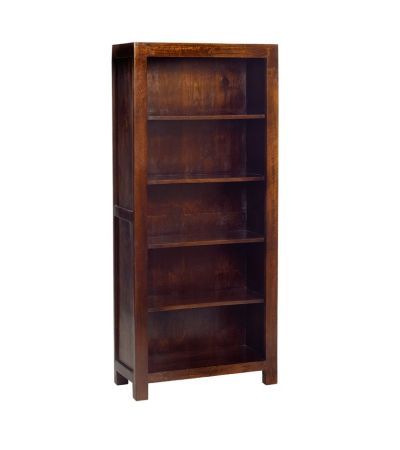 Karoo Dark Mango Large Open Bookcase