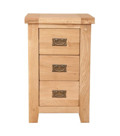 Montane Crest 3 Drawer Bedside Cabinet by Jali Editions  | Style Our Home
