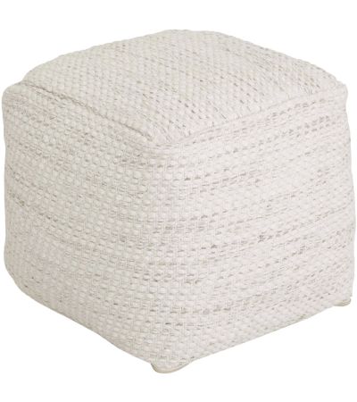 Asuri Ivory Pouf by DTP Interiors | Style Our Home