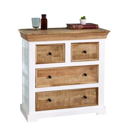 Timberlane Solid Mango Wood 4 Chest Of Drawers