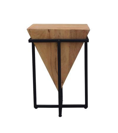 Natural Crest Large Side Table by Jali Editions  | Style Our Home