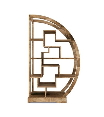 Natural Crest Half Round Display Unit by Jali Editions  | Style Our Home