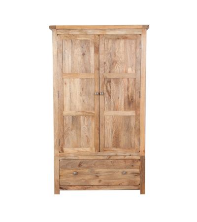 Oak Dominion Estate 2 Door Wardrobe by Jali Editions  | Style Our Home