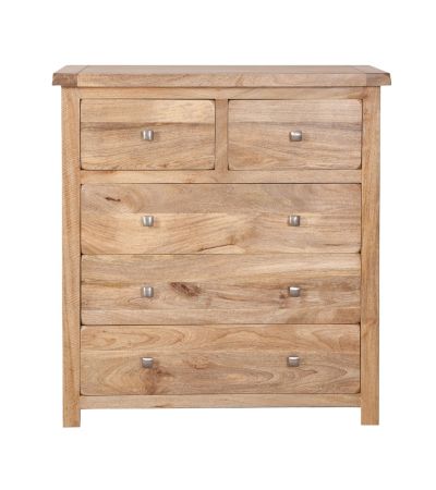 Oak Dominion Estate 2 Over 3 Chest by Jali Editions  | Style Our Home