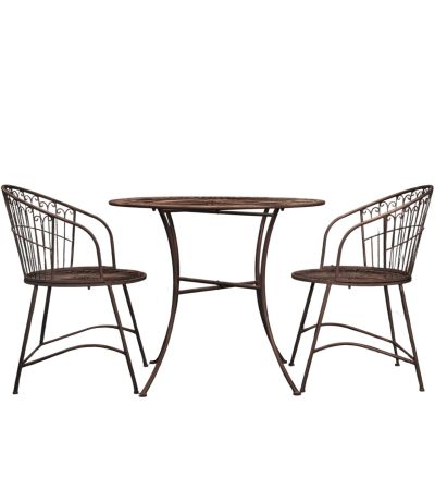 Greco Noir 2-Seater Bistro Set | Style Our Home